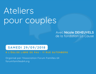 Ateliers pour couples